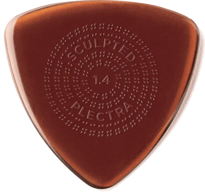 Dunlop Pack 12 Púas Primetone Sculpted Plectra Triangle - 1,4 Mm