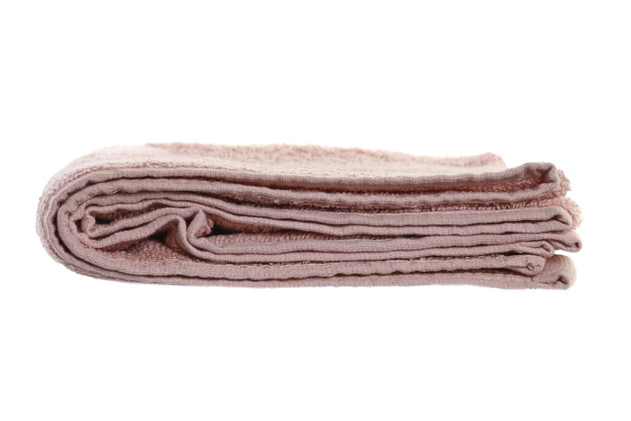DKD Home Decor Alfombra Rosa Palo Algodon 6 Unidades 50 x 1 x 80 cm