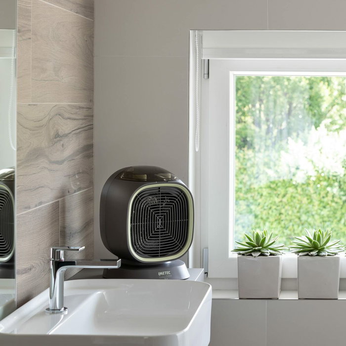 Calefactor Portátil IMETEC 4030 ECOSILENT Negro