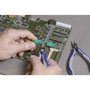 Knipex Alicates de precisión para electrónica, punta plana