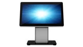 Elo touch solutions E514693 Montaje POS Slim de Acero inoxidable, Negro, Plata