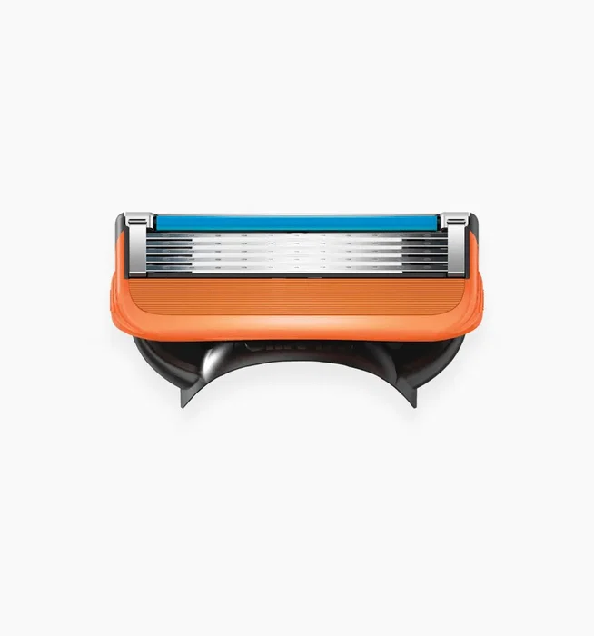 Gillette Fusion 5 Cuchilla de afeitar con tecnología FlexBall y banda lubricante - 4 recambios