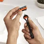 Gillette Fusion 5 Cuchilla de afeitar con tecnología FlexBall y banda lubricante - 4 recambios