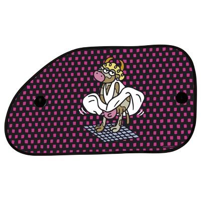 2 Cortinillas Kuku Pepita Ros A Negro INT90158