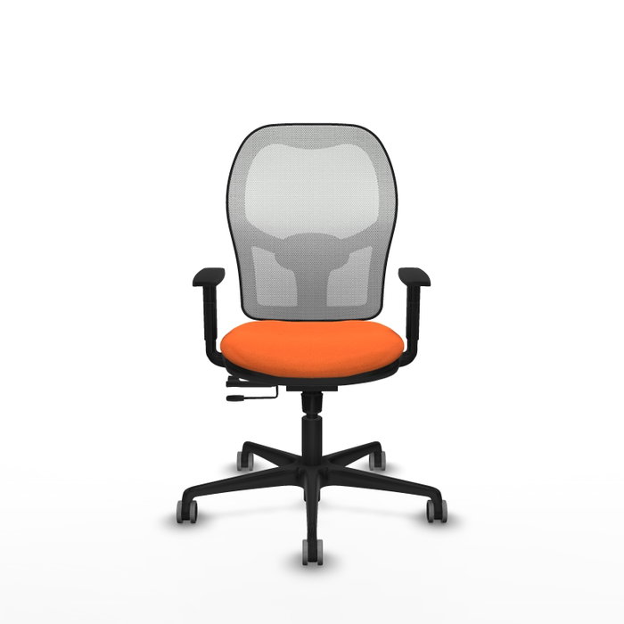 PIQUERAS Y CRESPO Silla de oficina Jorquera Naranja y Blanco PIQUERAS Y CRESPO Silla de oficina Jorquera Naranja y Blanco