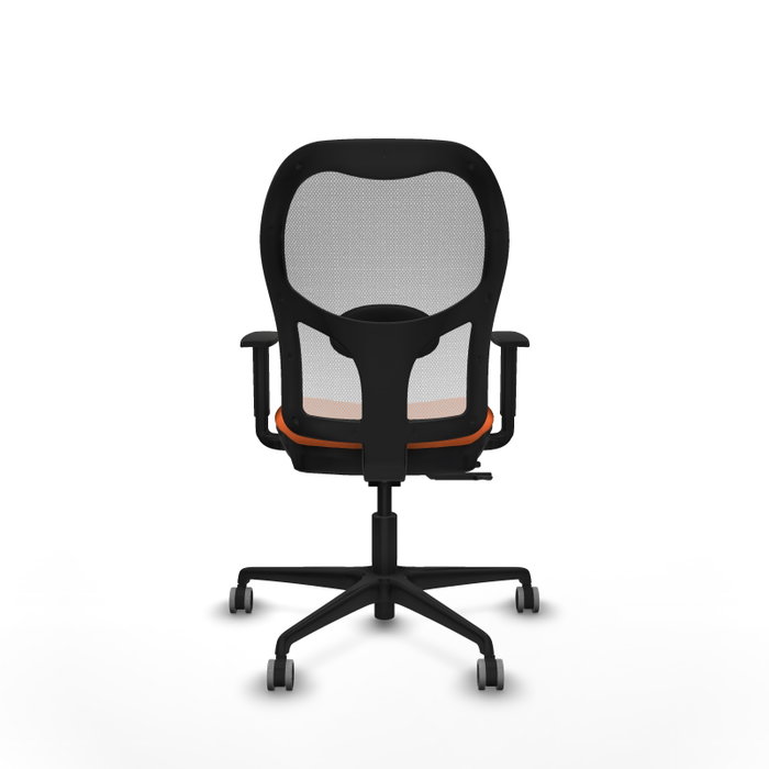 PIQUERAS Y CRESPO Silla de oficina Jorquera Naranja y Blanco PIQUERAS Y CRESPO Silla de oficina Jorquera Naranja y Blanco