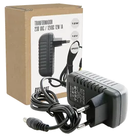BX3 LIGHT Transformador LED 230V AC a 12V DC 12W 1A Fuente Alimentación para Tiras LED BX3-KDTR1212W