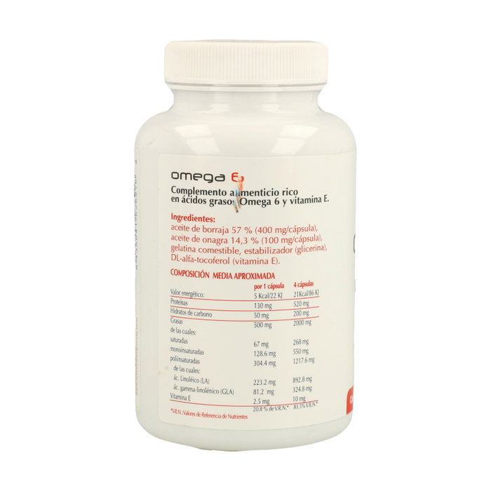 Plantis Omega 6 Onagra y Borraja 220 cápsulas