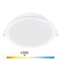 Philips Downlight LED empotrable modelo Meson, pack de 3 unidades, blanco