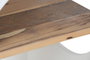 DKD Home Decor Mesita Auxiliar Formentera Blanco Natural Hormigon 40 x 60 x 40 cm