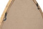 DKD Home Decor Espejo de Ratán y Cristal Gota Natural 60x4x80