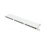 GoodConnections GC-N0135 Patch Panel 19" 0.5U Gris, 24 Puertos RJ45 Cat6 22/26 AWG, Ethernet Gigabit