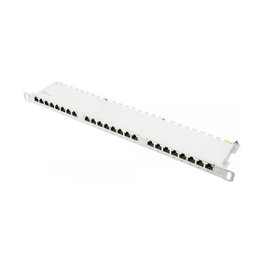GoodConnections Patchpanel 19" Cat. 6 24-P. 0,5HE Gris