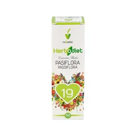NOVADIET Herbodiet Extracto Fluido Pasiflora 50 ml - Para la Relajación, Inquietud y Conciliar el Sueño