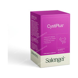 Salengei Cystiplus 60 Comprimidos - Arándano Rojo, D-Manosa, Enebro para el Bienestar Urinario