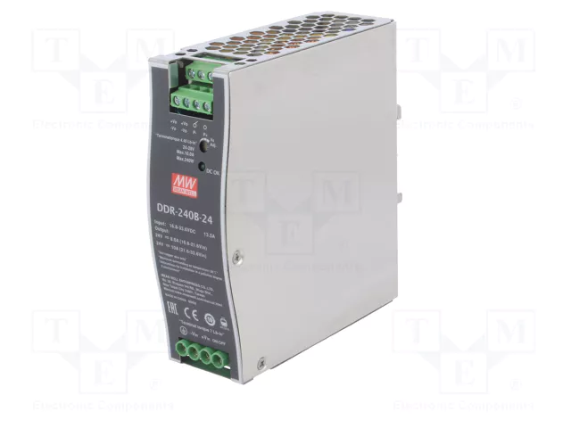MEAN WELL DDR-240B-24 Convertidor DC/DC 240W 24V DC