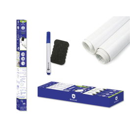 Bismark Pizarra Blanca Adhesiva 2000x500 mm, C/ Rotulador & Borrador, N.º Art.: 328319