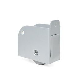 Q&Q Rueda Rexton Espesor 30 Gris Doble Pared Sin Freno Derecha