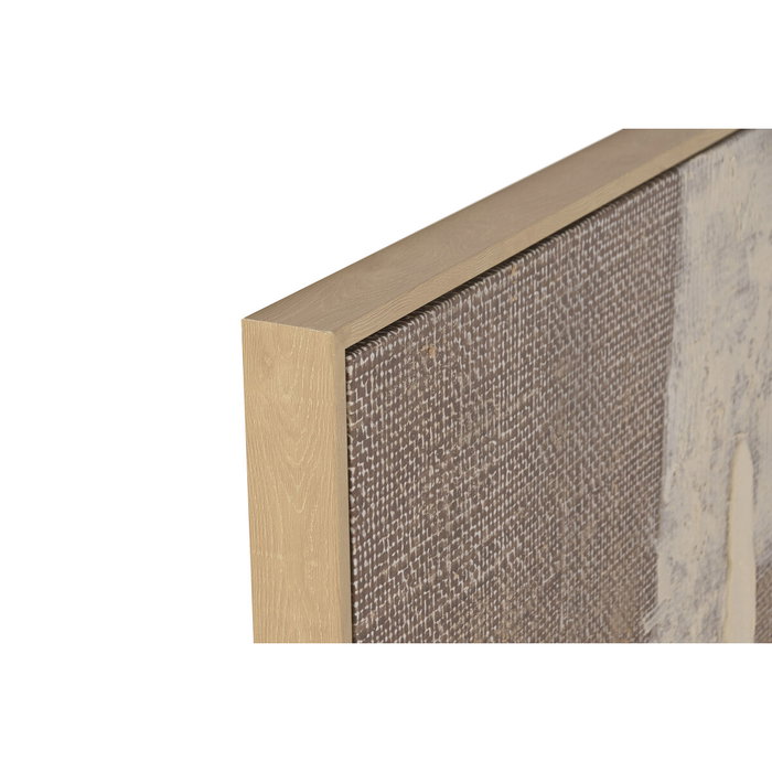 DKD Home Decor Cuadro Lienzo 3D Surtido 2 Piezas Beige y Blanco DKD Home Decor Cuadro Lienzo 3D Surtido 2 Piezas Beige y Blanco