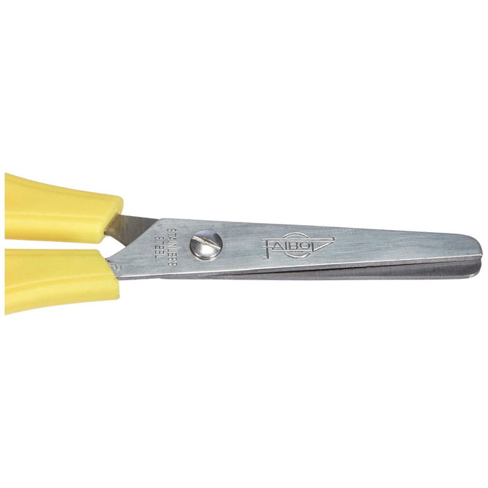 Faibo Tijeras Escolares de 13 cm con Punta Roma y Colores Surtidos Faibo Tijeras Escolares de 13 cm con Punta Roma y Colores Surtidos