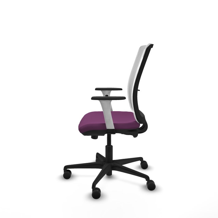 PIQUERAS Y CRESPO Silla de oficina Haches con mecanismo Sincro/Traslack Morada PIQUERAS Y CRESPO Silla de oficina Haches con mecanismo Sincro/Traslack Morada