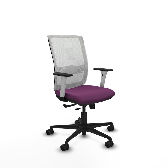 PIQUERAS Y CRESPO Silla de oficina Haches con mecanismo Sincro/Traslack Morada PIQUERAS Y CRESPO Silla de oficina Haches con mecanismo Sincro/Traslack Morada