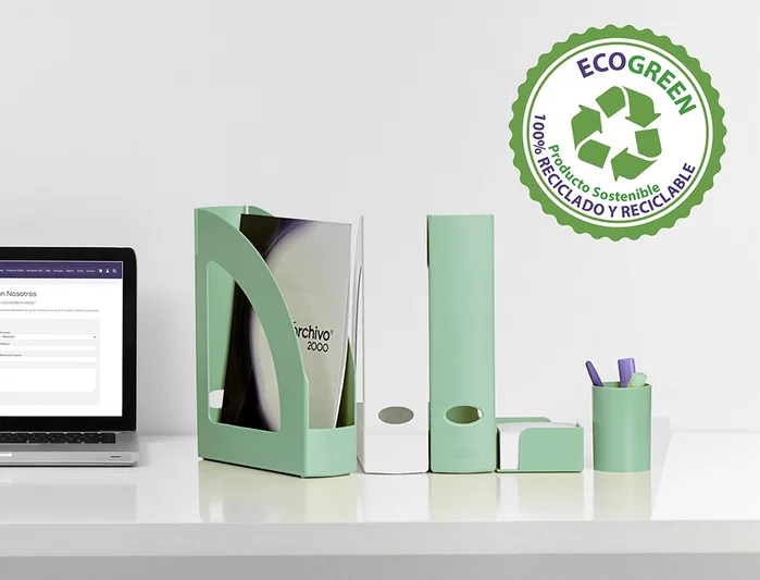 Archivo 2000 Portalápices Ecogreen Verde Pastel
