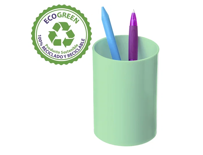 Archivo 2000 Portalápices Ecogreen Verde Pastel