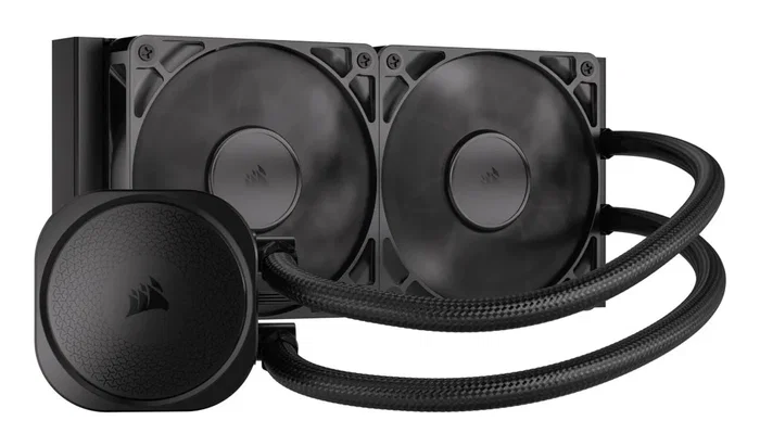 Corsair Nautilus 240 RS CW-9060088-WW - Refrigeración Líquida AIO de 240mm, 2100 RPM, Compatible con LGA 1700, AM4, AM5, Negro