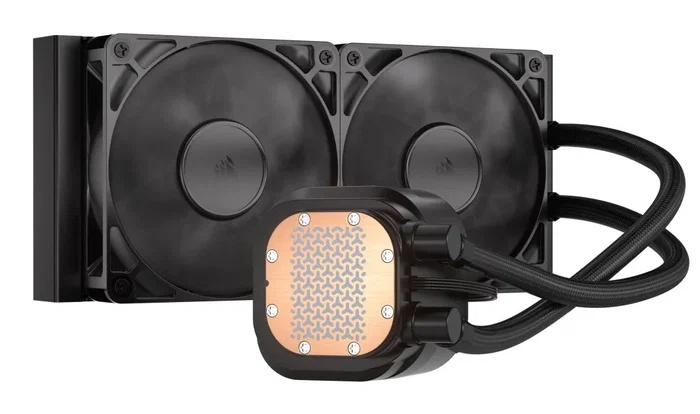 Corsair Nautilus 240 RS CW-9060088-WW - Refrigeración Líquida AIO de 240mm, 2100 RPM, Compatible con LGA 1700, AM4, AM5, Negro