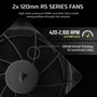 Corsair Nautilus 240 RS CW-9060088-WW - Refrigeración Líquida AIO de 240mm, 2100 RPM, Compatible con LGA 1700, AM4, AM5, Negro