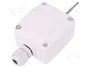 GUENTHER Sensor de Temperatura Pt100 Clase A con Bloque de Bornes y 3 Cables
