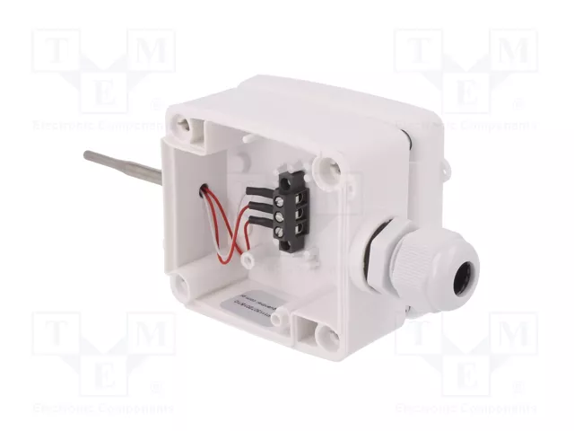 GUENTHER Sensor de Temperatura Pt100 Clase A con Bloque de Bornes y 3 Cables