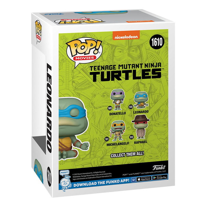 Funko POP! Tortugas Ninja Leonardo (Meditating) Figura de Vinilo