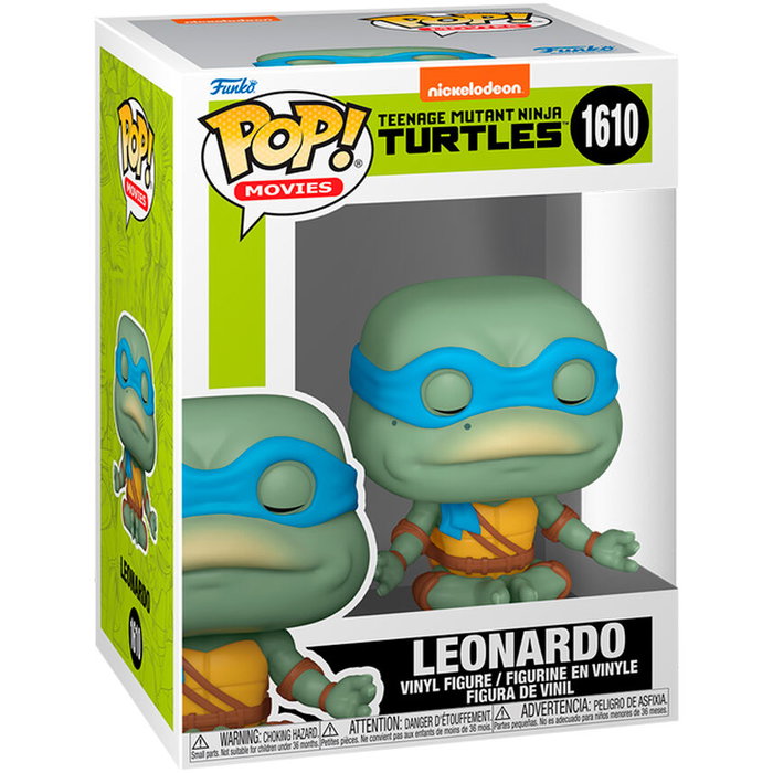 Funko POP! Tortugas Ninja Leonardo (Meditating) Figura de Vinilo