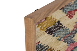 DKD Home Decor Cuadro Boho Multicolor 3 x 90 x 60 cm (2 Unidades)