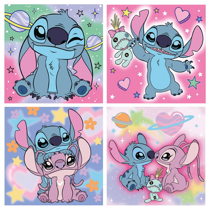 Educa Maleta de Puzzles Progresivos Stitch de 12 a 25 piezas