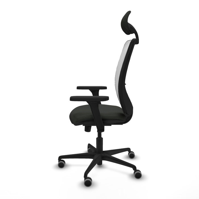 PIQUERAS Y CRESPO Silla de oficina Zulema con Mecanismo Sincro, Blanco y Negro PIQUERAS Y CRESPO Silla de oficina Zulema con Mecanismo Sincro, Blanco y Negro