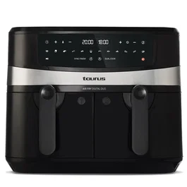 Freidora de aire taurus 973980000 air fry digital duo 9l 2600w negro