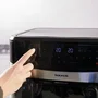 Taurus Air Fry Digital Duo - Freidora de Aire sin Aceite, Doble Cesta 9L (2x4.5L), 12 Programas, Panel Táctil, 2200W, Color Negro, Modelo 973980000