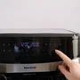Taurus Air Fry Digital Duo - Freidora de Aire sin Aceite, Doble Cesta 9L (2x4.5L), 12 Programas, Panel Táctil, 2200W, Color Negro, Modelo 973980000