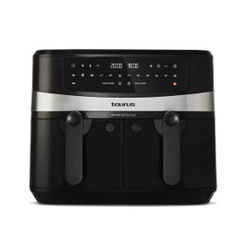 Taurus Air Fry Digital Duo 9L 2600W Freidora de Aire Negra 973980000