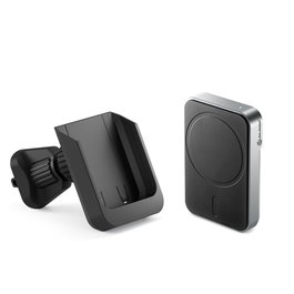 Alogic Matrix+ Magnetic Wireless Car Powerbank con Soporte para Ventilación
