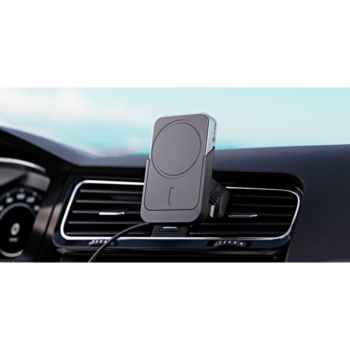 Alogic Matrix+ Magnetic Wireless Car Powerbank con Soporte para Ventilación