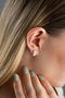Heliophilia Silver NRZ1000324 Pendientes de Plata Esterlina con Recubrimiento de Oro Elegantes y Atemporales