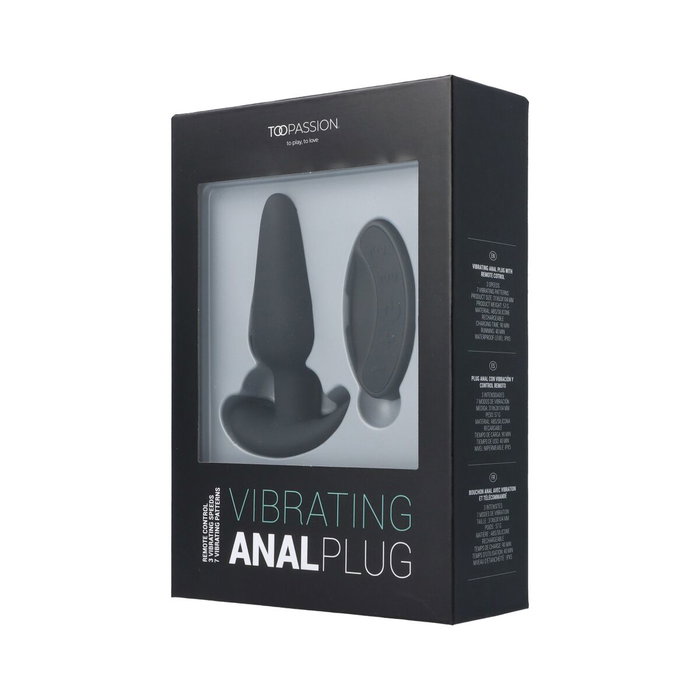 Vibrador anal Pick&Love Negro