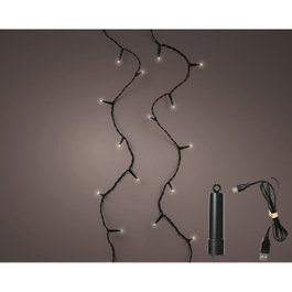 Lumineo Guirnalda LED Multicolor Recargable 100 LEDs