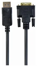 Gembird Cable DisplayPort (24+1) a DVI-D 3m Negro