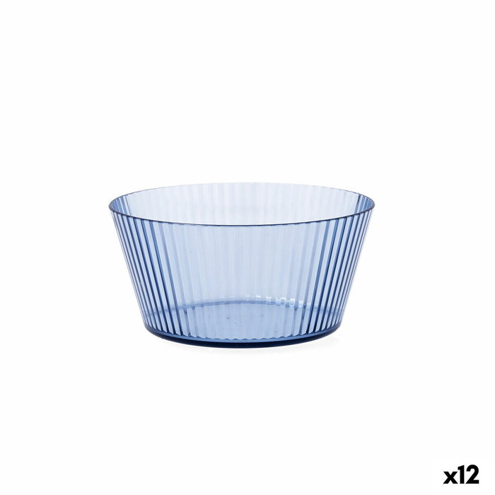 Quid Bol Sunset Azul 15 cm (12 Unidades) de Poliestireno Azul