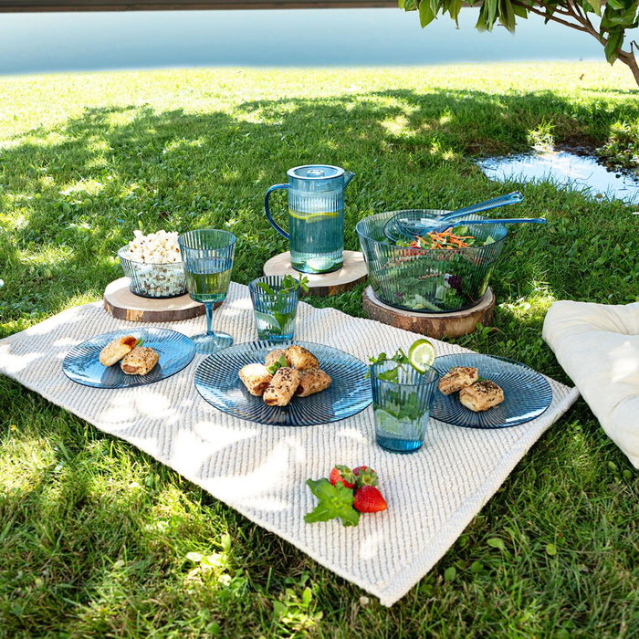 Bol Poliestireno Sunset Azul Quid 15 cm (12 Unidades) Bol Poliestireno Sunset Azul Quid 15 cm (12 Unidades)